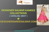 Latest Designer Churidar Salwar Kameez Collections ( Catalog 3607 ) at DesignerSareeSalwar