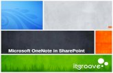 Microsoft OneNote in SharePoint