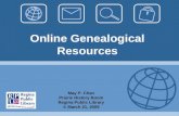 Online Genealogical Resources