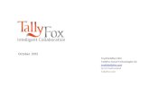 TallyFox Business Presentation