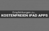 Kostenfreie iPad Apps | Eine Empfehlung