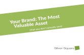 Your Brand:  An asset you don't actually own