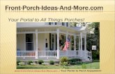 Front Porch Ideas - Making Porch Memories
