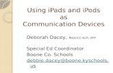 iPad communication apps - iTech