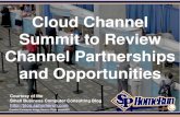 Cloud Channel Summit to Review Channel Partnerships and Opportunities (Slides)