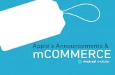 Apples iPhone 4s Announcements and mCommerce