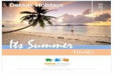 Dakkak Holidays  summer brochure new