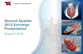 Teekay Corporation - Second Quarter 2012 Earnings Results Presentation