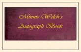 Minnie Welch autograph_book