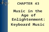 Chapter 43   music in the ae - keyboard music