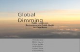 Our "Global Dimming" Presentation