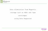 Data degausser presentation - Datalifecycle Company