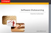 Software Outsourcing: Events Calendar