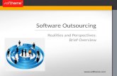Software Outsourcing. Realities and Perspectives: Brief Overview