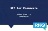 SEO for Ecommerce: A Comprehensive Guide