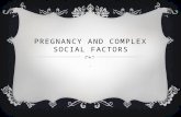 Pregnant women and social factors
