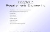 Pressman Ch 7 Requirements Engineering