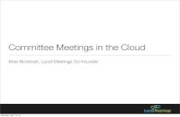 Committee Meetings in the Cloud