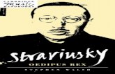 Stravinsky. oedipus rex, by stephen walsh (cambridge music handbooks)