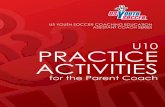 US Youth Soccer Practice Activities (U10)