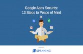 Google Apps Security: 13 Steps to Peace of Mind