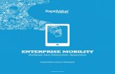 Enterprise mobility, strategy and execution approach