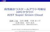 高性能かつスケールアウト可能なHPCクラウド AIST Super Green Cloud