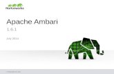 Apache Ambari - What's New in 1.6.1