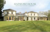 Hapsford House Brochure