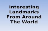 Landmarks from around the world