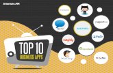 Top 10 business apps that helps your startup become more productive and agile