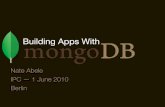 Building Apps with MongoDB
