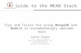 The MEAN Stack: MongoDB, ExpressJS, AngularJS and Node.js