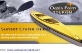 Luxurious Sunset Cruise Dubai Tour