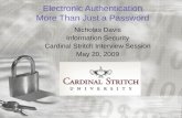 Electronic authentication more than just a password