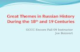 Russian  History  Class 5  Fall 09  Great  Themes In  Russian  History