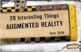 20 Interesting Things: Augmented Reality