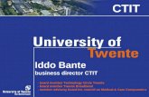 CTIT and Innovation, Iddo Bante