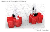 Business to Business Marketing -Ppt