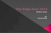 Edge 2014 BizTech Quiz Finals