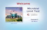 Microbial Limit Test- An Over view