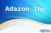 Adazon inc complete solution of barcode labels and labels rewinders ppt