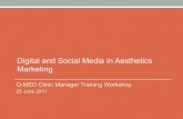 Digital and Social Media in Aesthetics Marketing