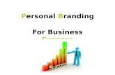Personal Brand For Business Success
