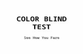 Color blind test