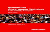 Monetizing Government Websites - Webchutney Whitepaper 2011