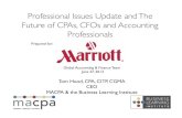 Future of CPAs, CFOs & Accounting - Marriott Finance/Accounting