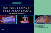 Machine drawing and Mechanical Drafting by Kanniah, Venkata Reddy