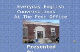 Everyday English Conversations - At the post office