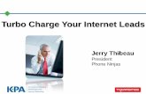 Turbo Charge Your Internet Leads
